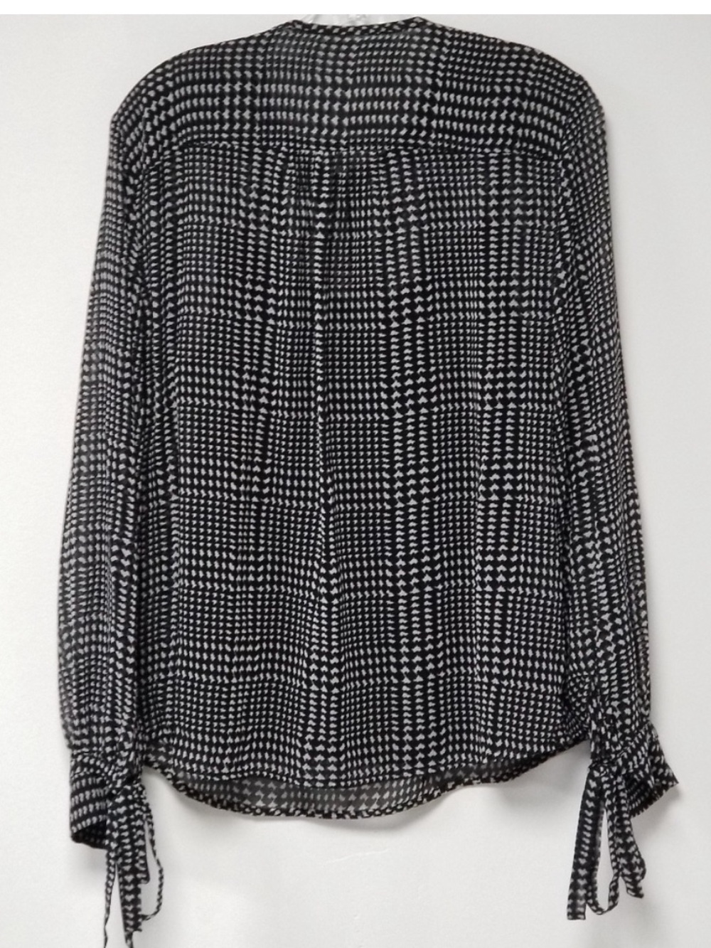 LK Bennett London Houndstooth Blouse